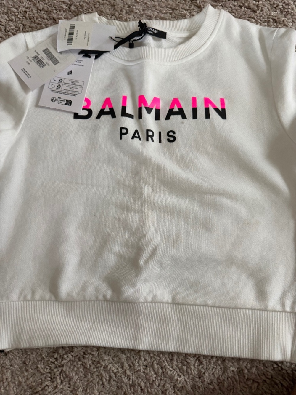 Balmain sweatshirt kids